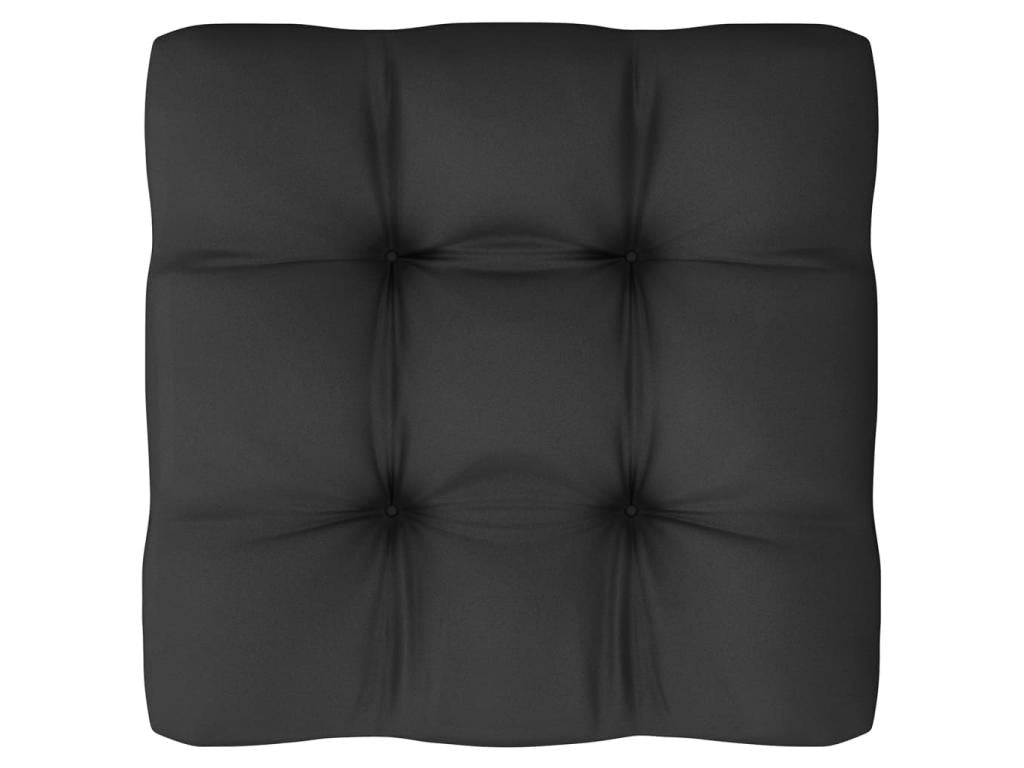 10-piece garden furniture set with cushions, white, solid pine wood, 11 QOYQ50507