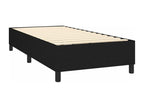 Domopure bed base with LED mattress, black, 90x190 cm, fabric, FISL18256