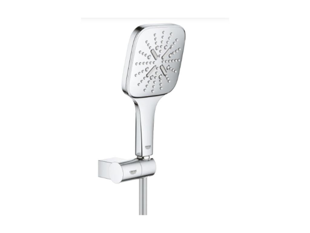 Domopure Rainshower SmartActive 130 3-jet shower head with holder QNYI59653