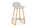 Domopure Designer Bar Stool 86cm Grey / Natural UWEP86014