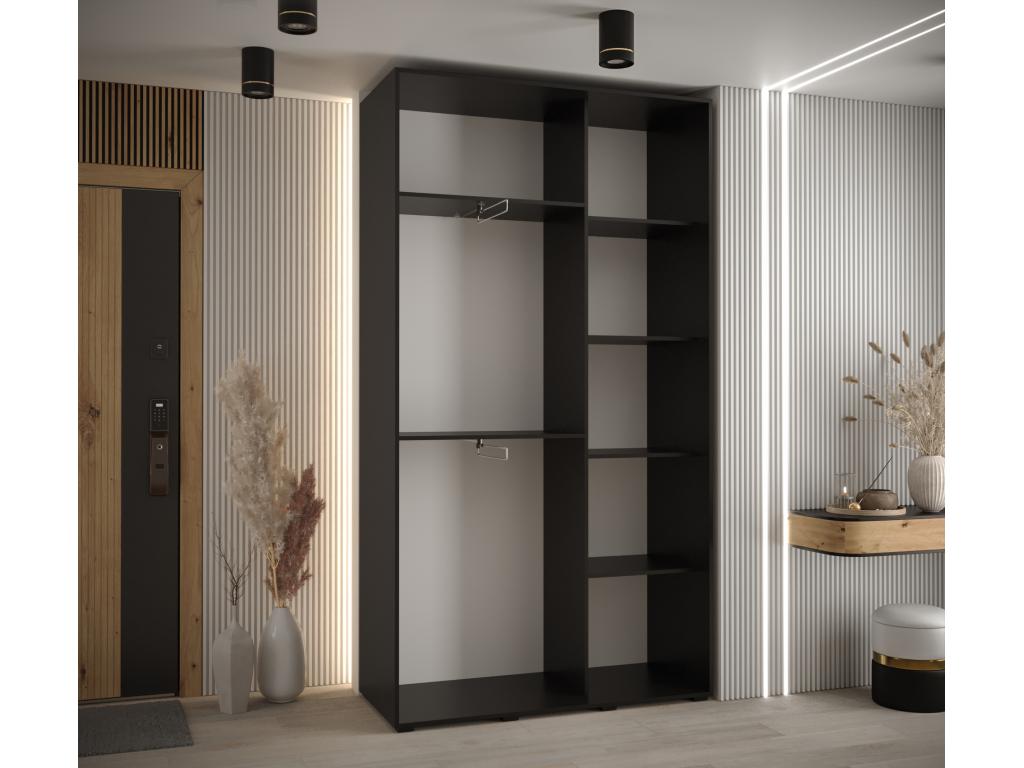 Domodure 12 Sliding Door Wardrobe 235.2/140/45 2 Doors YYLJ17556