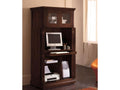 Mobile - Black wooden bookcase WKBD28030