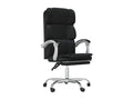 Black Faux Leather Reclining Office Chair CCIE27891