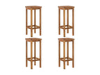 5-piece garden bar set, solid Chicyla wood VNVN88767