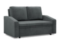 2-seater sofa with sleeper function, Dark Grey EPGO93848