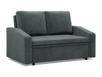 2-seater sofa with sleeper function, Dark Grey EPGO93848