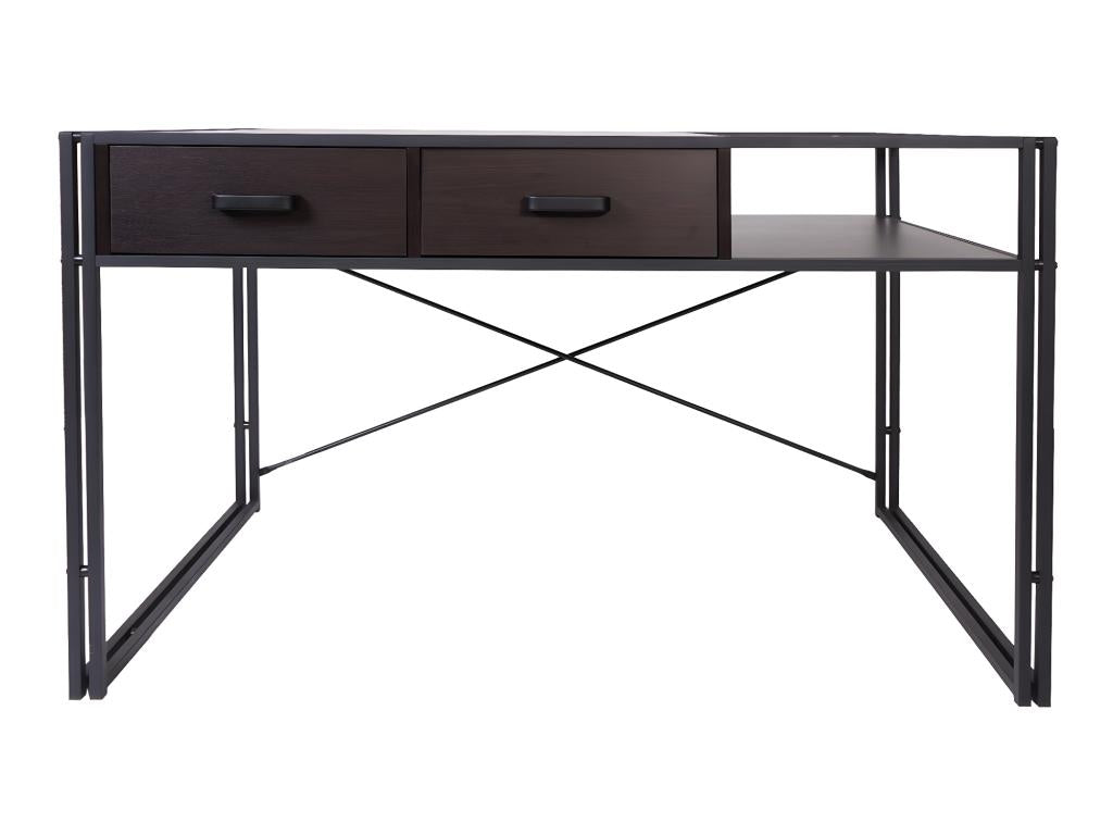 Domopure-H91 Dark Brown Desk TXGL15314