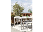 Chicyla - Metal garden table 214x97cm PRPJ79279