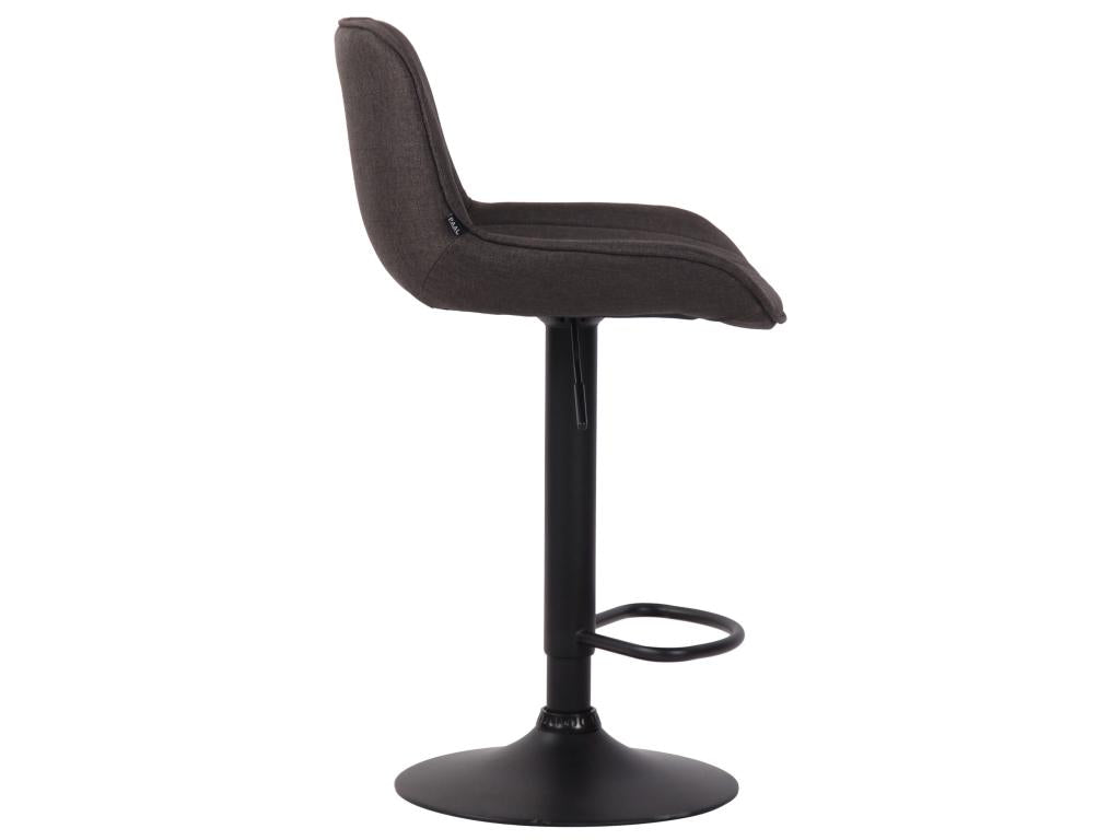 Bar stools - Fabric / Metal - Dark Grey - Chicyla MJIQ44555