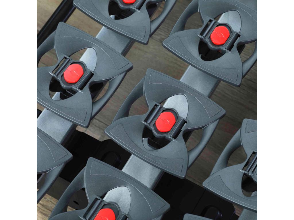 Electric adjustable bed base with all slats, anthracite fabric, 80x200 AHXD63918