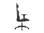 Gaming chair, black and camouflage faux leather, KBZV09758