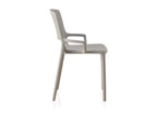 Set of 4 grey PP chairs IIOE71594