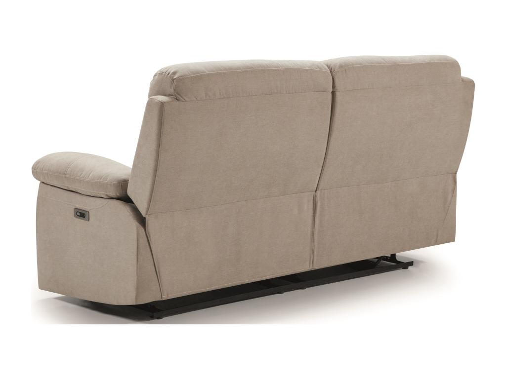 Chicyla fabric reclining sofa - Light Beige color - 2 fixed seater JZRI56425