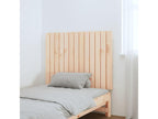 Wall-mounted headboard 82.5x3x60 cm Solid pine wood BLQB96094
