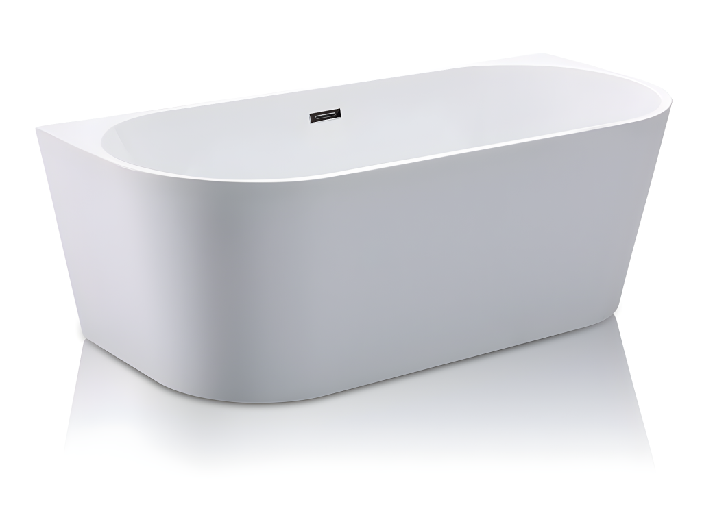 Freestanding bathtub - 255L - 180x75x58 cm - White - Acrylic - Chicyla PYWI26159