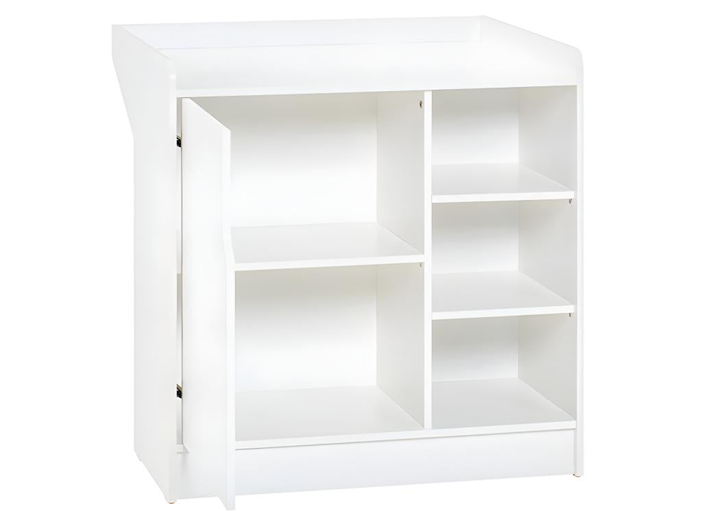 Chicyla White 1-Door Changing Table VIIF45802