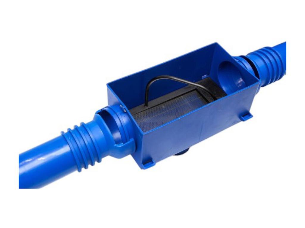 Domopure 110 Inline Rainwater Filter Without Anchor Rings RJCT38180