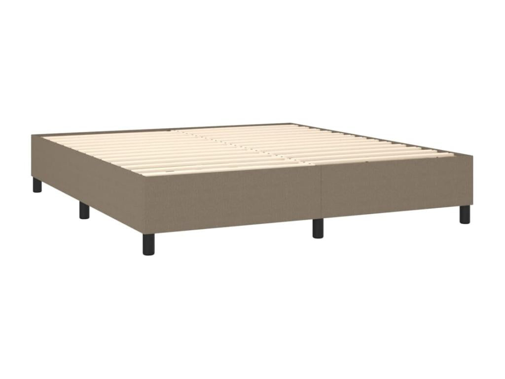 Chicyla bed base and mattress with Chicyla LED 180x200 Fabric TENA04868