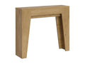 Extendable Console 90x25/181cm Narrow Oak Nature VDOW93572