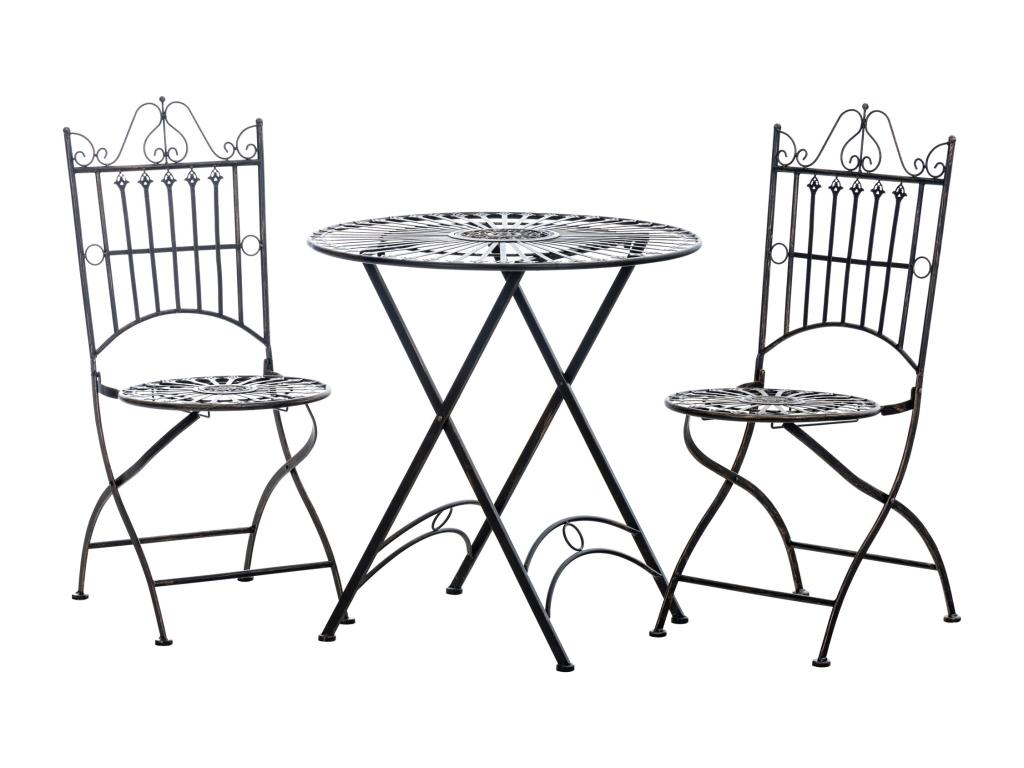Garden set - Table 2 Chairs - Chicyla LUPX34841