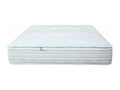 Domopure 90x190 cm Mattress Set with 24 cm White Bed Base, Pillow, and Duvet HNMC07783
