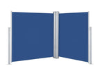 Retractable side awning, blue, 140x600 cm, FCLZ10617