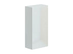 Chicyla Wall Cabinet, Hanging Cabinet, Wall Shelf, Multifunctional Auxiliary Cabinet, 30x16 h60 cm, Glossy White, NOTW52932