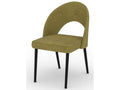 Modern chair in black beech wood and choice of fabric Cekuza-Fabric 27111 VDLX83336