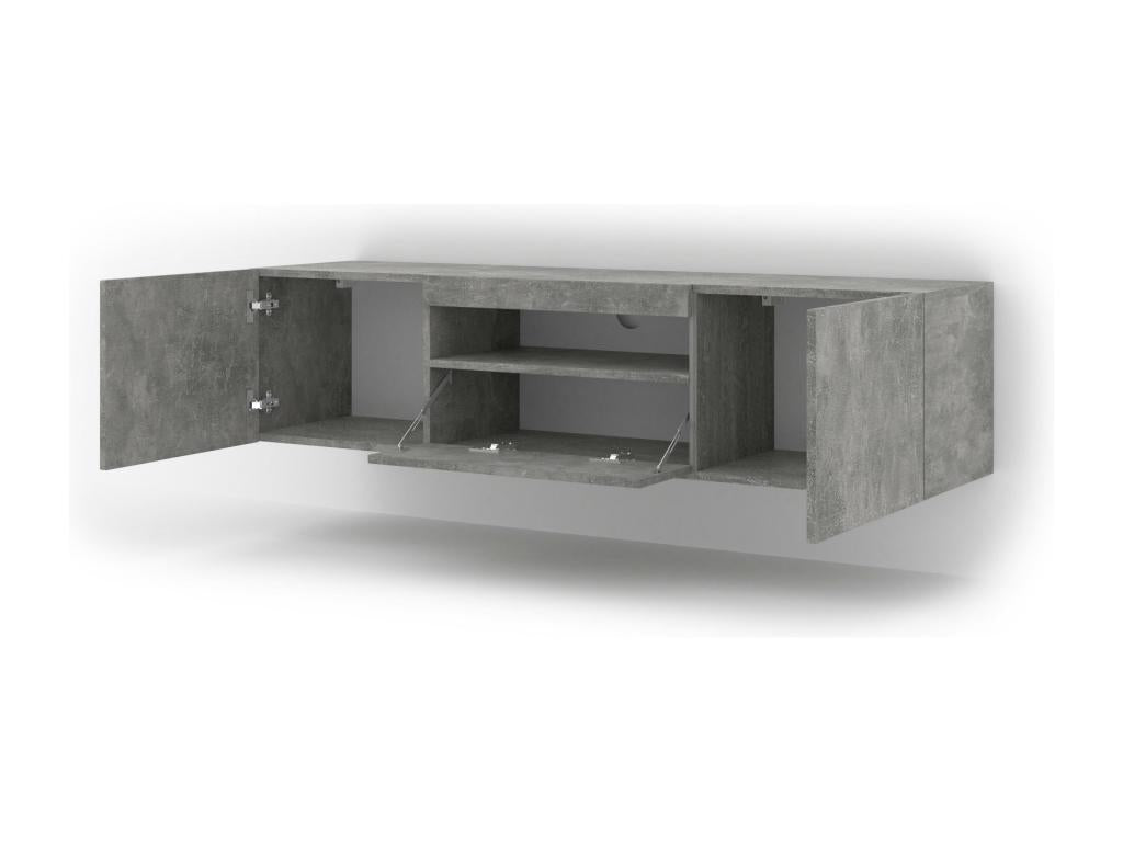 AURA RTV150 3D TV Stand 150x37x42 Grey QLYY36762