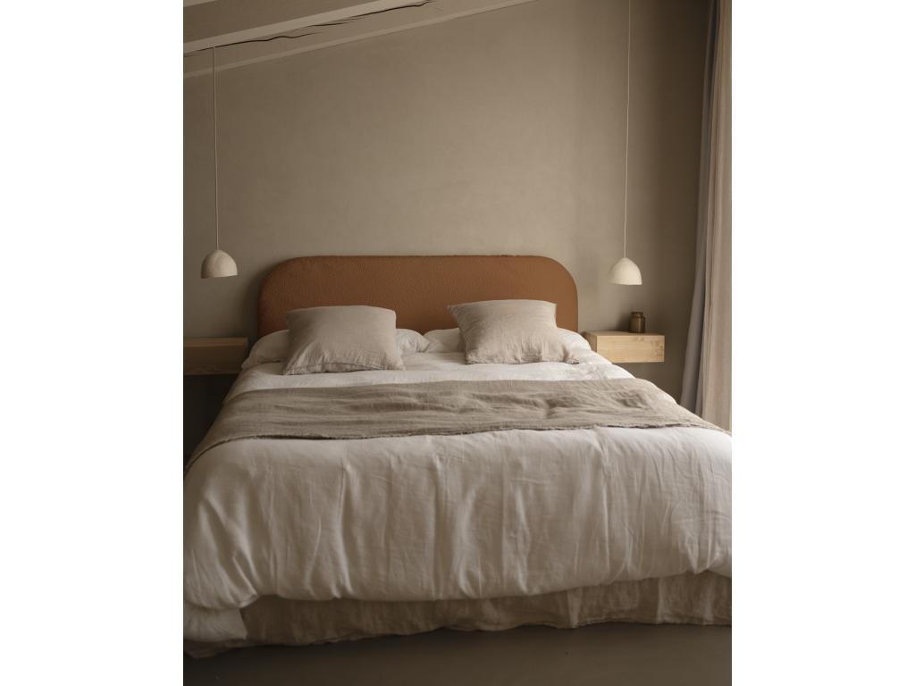 Removable copper boucle headboard cover 160x110cm - Chicyla QJKI83383