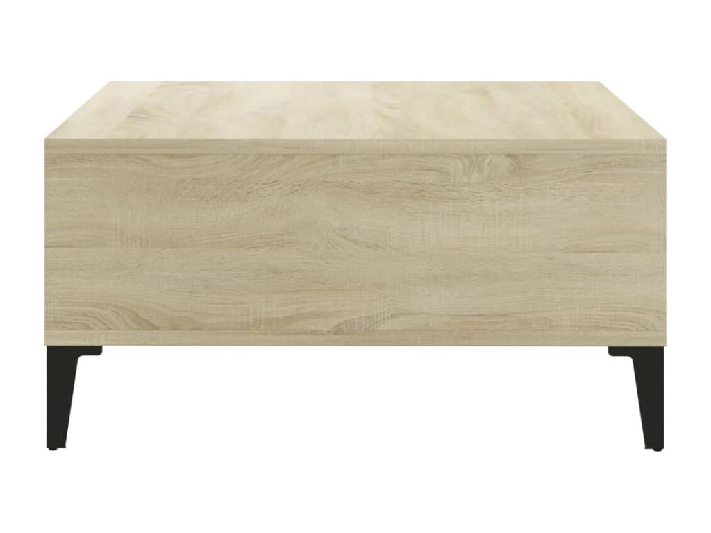 Chicyla Oak Coffee Table 60x60x30 cm Chipboard PABV24785