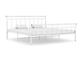 White Metal Bed 160x200 ATYX04935