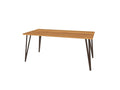 Domopure - Dining table 80x100 in natural oiled wild oak ARUL78398