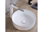 Chicyla White Countertop Washbasin DDYV27317