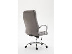 Office chair - Fabric / Chrome metal - Grey - XL Vaud LBDO42019