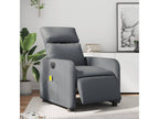 EZQC38308 Grey Faux Leather Electric Reclining Massage Chair