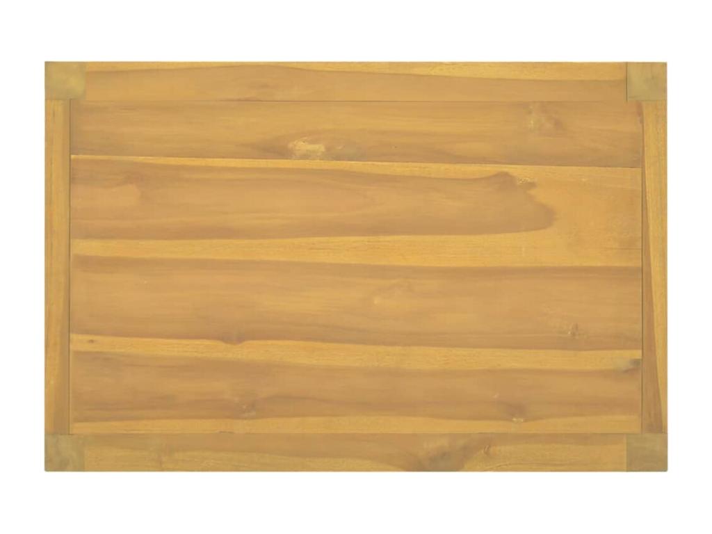 Bathroom cabinet 60x40x75 cm Solid teak wood JXNQ58005