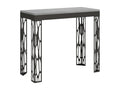 Extendable console table 90x40/196 cm Ghibli Evolution Small Concrete Grey Anthracite frame TVCT39710