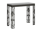 Extendable console table 90x40/196 cm Ghibli Evolution Small Concrete Grey Anthracite frame TVCT39710
