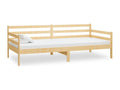 Bed with mattress 90x200 Solid pine wood 16 CLKM94056
