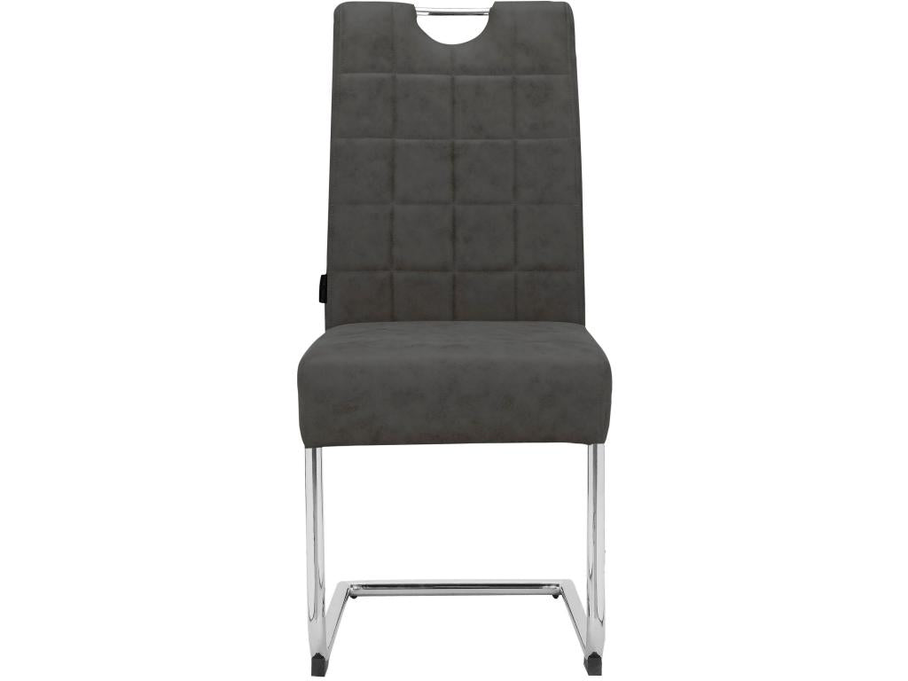 Dining Chair 2 Pack Anthracite JCDR92227