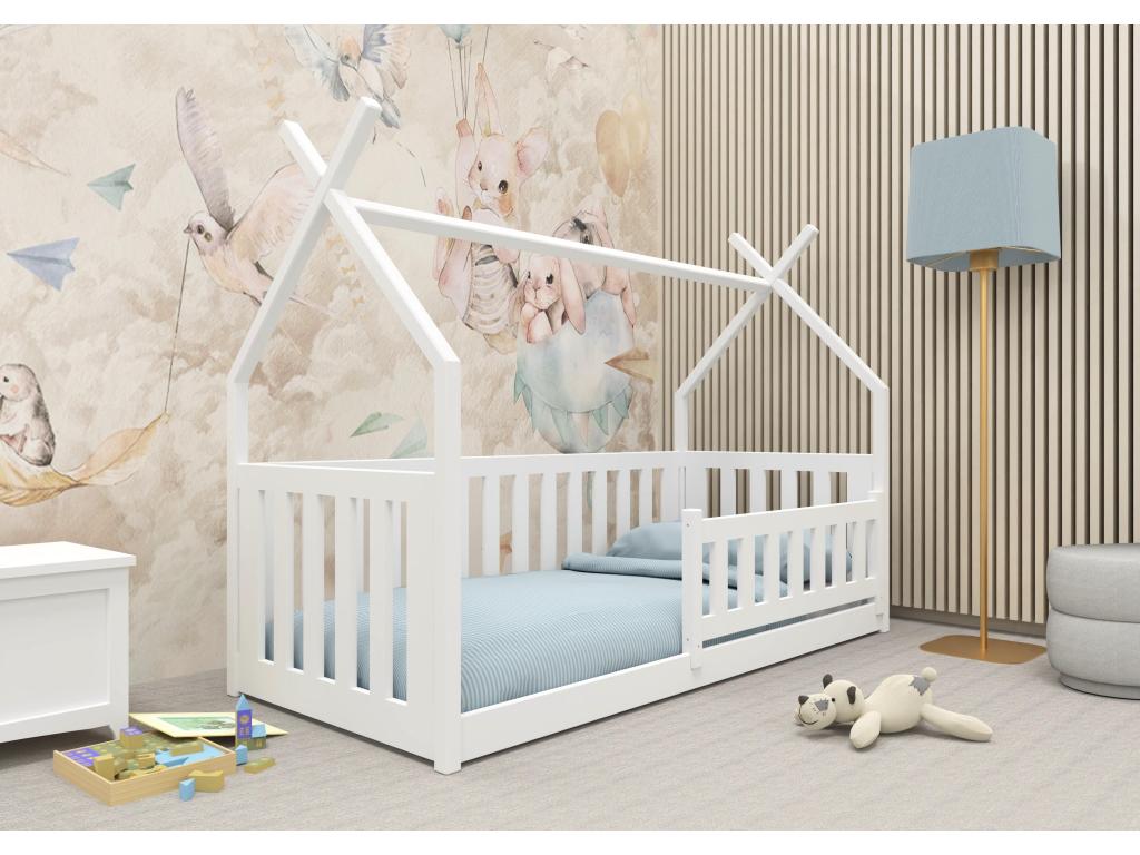 Domopure cabin bed HB001 80x160 cm White HGFO21780