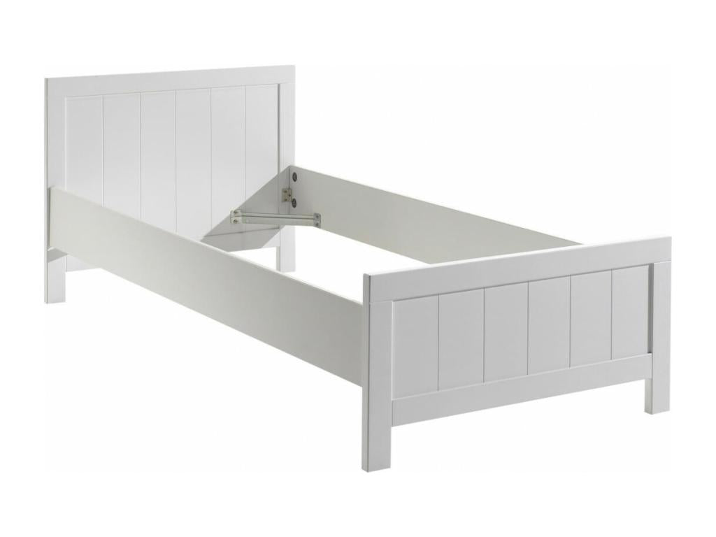 Chicyla - Bedroom 90x200cm 2-Door Wardrobe Desk BTSC03453