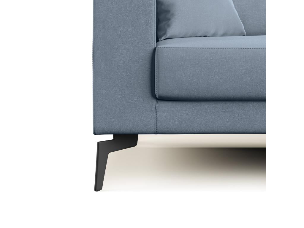 Chicyla Modern Detachable Microfiber Sofa T11 146 cm Pastel Blue XTUS99874