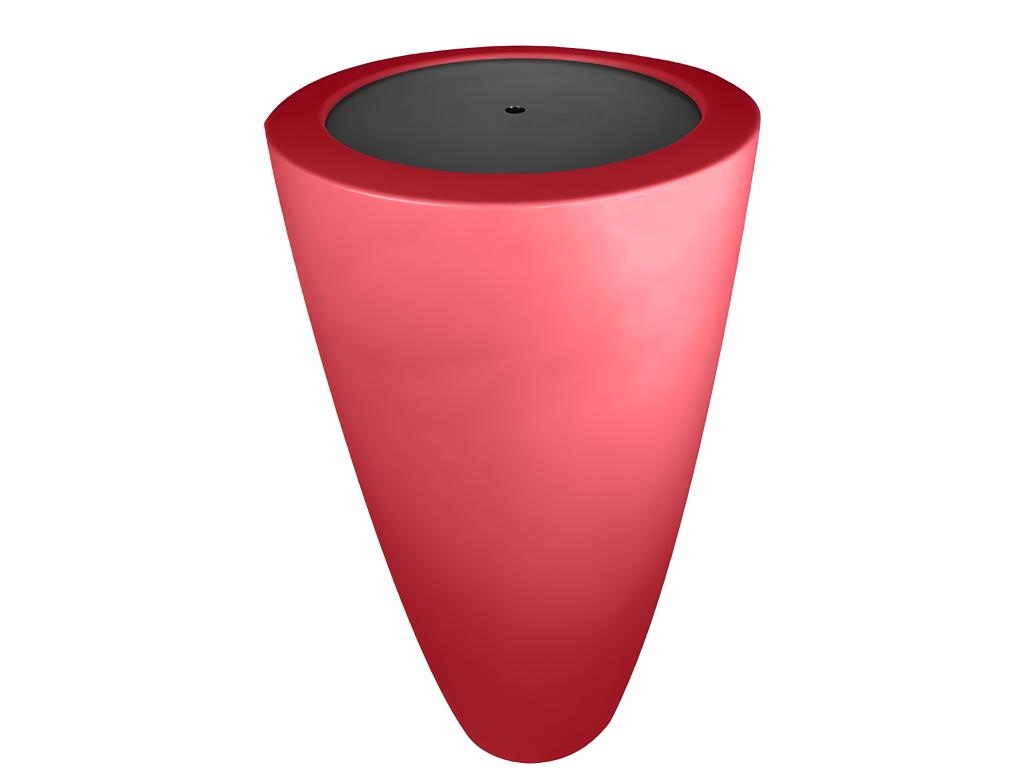 3-in-1 Conical Flower Pot - Standing Table - Champagne Bucket with Stainless Steel Top UBXF85392