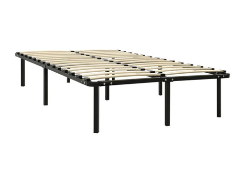 Black Metal Bed Frame 160x200 cm NHVX16426