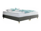 Continental bed Domopure 109 Continental Double Gray 140x200 Tapestry 140x200x47cm RQSV44135