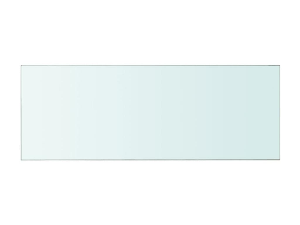 Clear glass shelf panel 80x30 COST55801