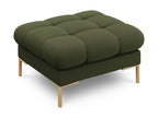 Domopure - Domopure pouf in green structural fabric - 60x60x41cm PFIF58927