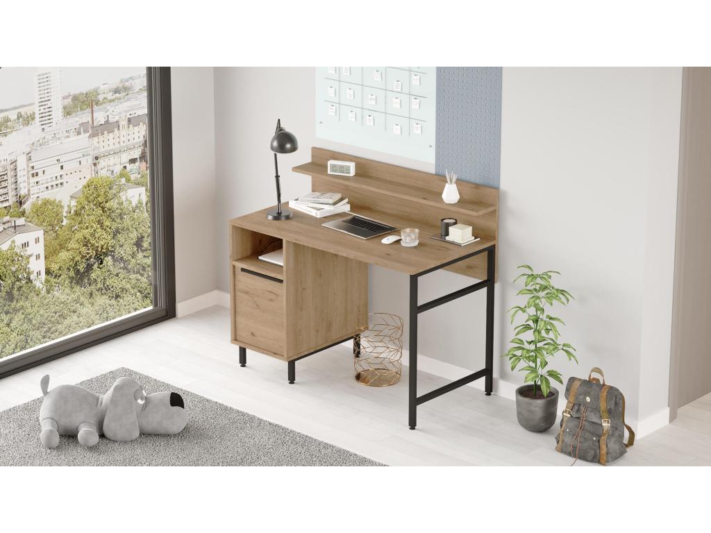 Domopure D120 1D Desk 120x60x100 Natural IRWO59355